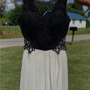 City Triangles Black and White Dress